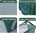 Pop Up Laundry Hamper, Collapsible Horizontal Baskets - Image 6