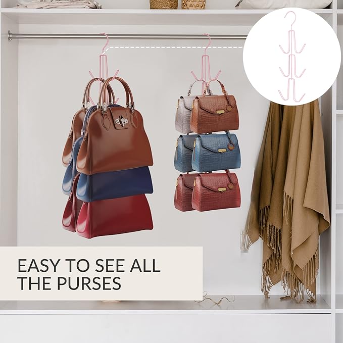 ZEDODIER Purse Hanger Organizer - Image 3