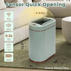 ELPHECO Bathroom Trash Can - Image 7