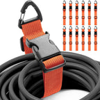 12 Pack 17 Inch Adjustable Extension Cord Holder Organizer by Wowangce