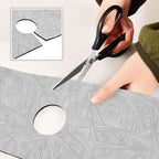 Kitchen Sink Splash Guard 2 PCS 30 Inch Sink Faucet Mat Splash Guard - Image 5