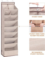 STORAGE MANIAC Over the Door Shoe Organizer Heavy-Duty Large Deep Pocket - Image 6
