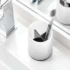 iDesign Toothbrush Holder with 3 Divided Sections - Image 4