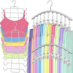 TomCare 2 Pack Tank Top Hanger and 2 Pack Leggings Organizers Space Saving by TomCare