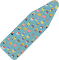 Ironing Board Cover and Pad Standard Size 15" x 54", 3 Pairs of Hook and Loop by LCLW