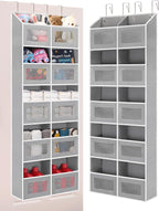 Over the Door Organizer Hanging- 10 Compartments, 80 lbs Load Behind Door by Wakaye