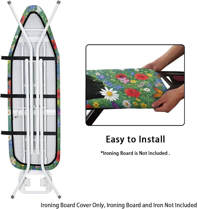 Cat Daisy Ironing Board Cover and Pad Cover - Image 4