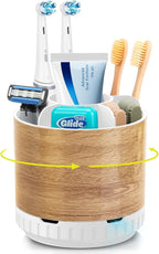 Wood Toothbrush Holders Organizers by GFWARE