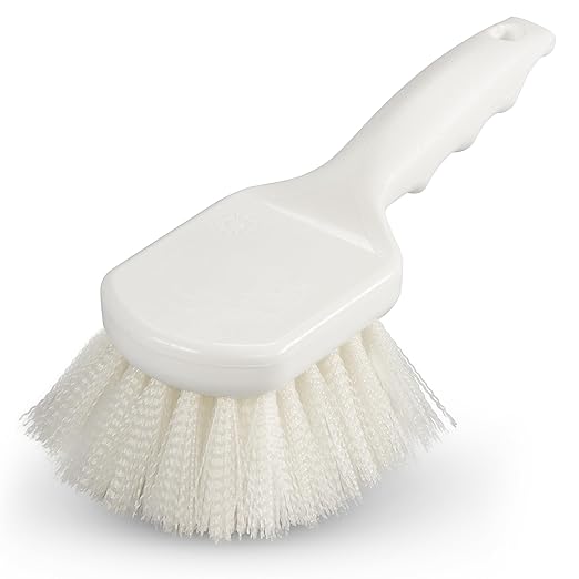 SPARTA 3662000 Flo-Pac Plastic Handle Utility Scrub Brush, Nylon Bristles by SPARTA