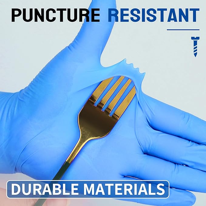 FINITEX Nitrile Disposable Medical Exam Gloves 4 mil Powder-free Latex-Free 100 - Image 3