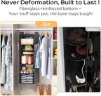 Deep Hanging Closet Organizers and Storage, Closet Hanging Storage Shelves - Image 5