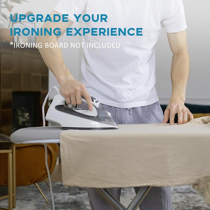 Ironing Board Cover and Pad 15x54, Full Size Extra Thick Padded Iron Board Cover - Image 5