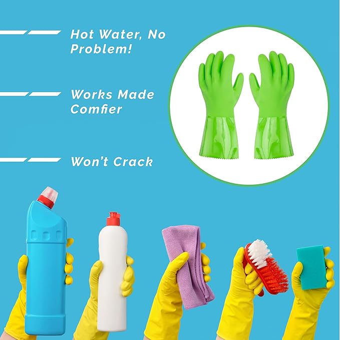 Kitchen-Star Ultimate Rubber Household PVC Gloves - Image 8