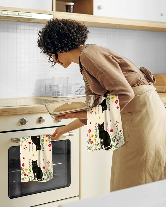 Flour Sack Kitchen Towels Set of 2-18x26 Cotton Dish Towels - Image 6