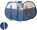 Collapsible Laundry Basket, 90L Foldable Pop-up Laundry Hamper by HEDONLEE