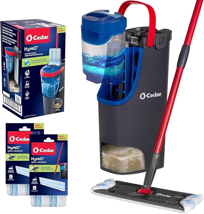 O-Cedar H2prO Flat Mop System by O-Cedar