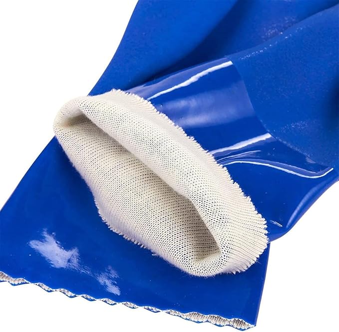 2 Pairs Rubber Household Cleaning Gloves - Image 8