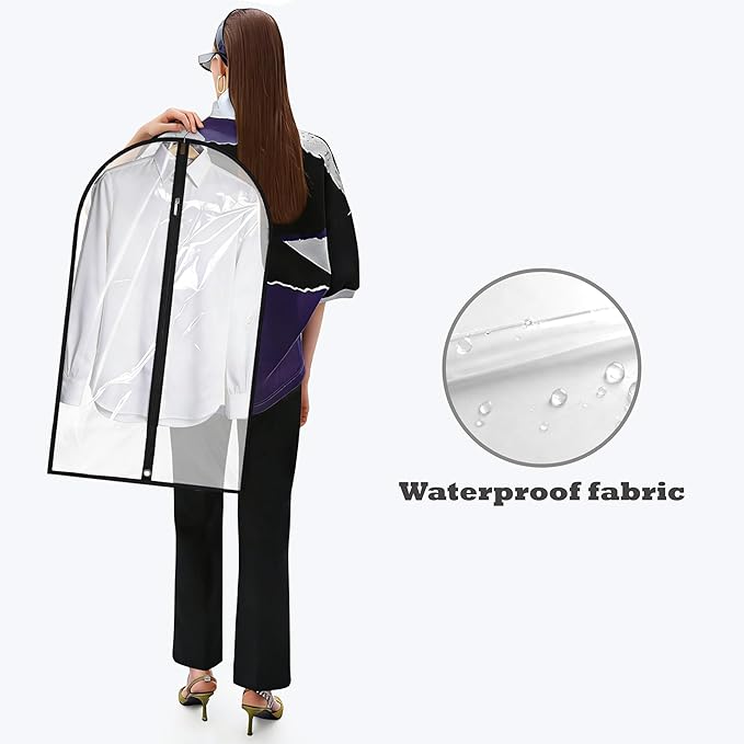 Garment Bags for Hanging Clothes, Dress Bags for Gowns Long, 2 Pack - Image 6