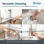 2-Pack Dual-Bristle Cleaning Brushes, Soft Bristles - Image 4