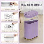 ELPHECO Bathroom Trash Can - Image 5