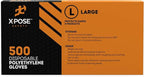 Xpose Safety Clear Disposable Poly Gloves - Image 3