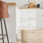 GRANNY SAYS Wicker Small Bathroom Trash Can - Image 7