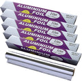 5-Pack Heavy Duty Grilling Aluminum Foil ， Baking Foil Paper, Sheets by Unknown