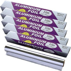 5-Pack Heavy Duty Grilling Aluminum Foil ， Baking Foil Paper, Sheets by Unknown