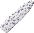 Purple Flowers Bird Ironing Board Cover and Pad Heat Insulation Covers Stain by Pzuqiu