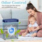 Bathroom Small Trash Can with Automatic Touchless Lid, 2.6 Gallon Smart Garbage - Image 4