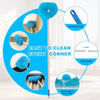 Ceiling Fan Cleaner Duster Reusable Microfiber Ceiling Fan Blade Cleaner - Image 3