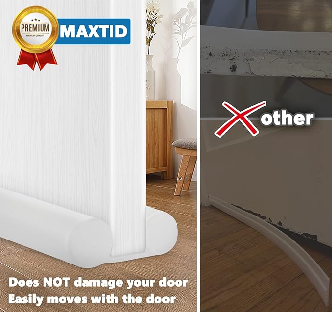 MAXTID Under Door Draft Blocker 36" Door Sealers - Image 8