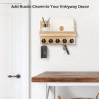 Key Holder for Wall, Decorative Key and Mail Holder - Image 4