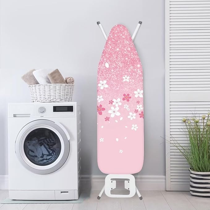Cherry Blossom Ironing Board Cover and Pad Standard Size Padding Decorative - Image 3