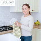 LANE LINEN Cotton Kitchen Towels Set, Quick-Drying, Premium Dish Towels - Image 4