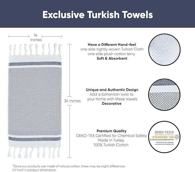 sea me at home Turkish Hand Towels - Image 3