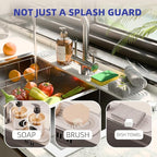 PEKER Faucet Mat for Kitchen Sink 19.7" – Diatomite Fast Drying Stone Sink Tray - Image 4