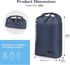 Travel Laundry Bag, Vacuum Compression Dirty Clothes Travel Bag, Waterproof - Image 3