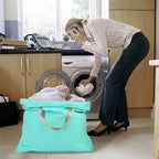 Cotton Canvas Laundry Bag with Handles & Drawstring Straps, Heavy Duty Extra - Image 6