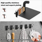 Livabber Adhesive Towel Hooks, 304 Stainless Steel Self Sticky Wall Hooks - Image 3