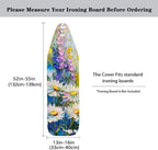 Daisy Painting Ironing Board Cover and Pad Standard Size Lightweight Ironing Pad - Image 5