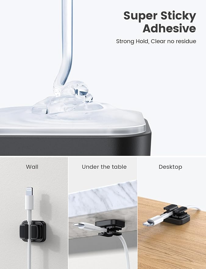 Lamicall Cord Organizer Spring Clip Holder - Image 5