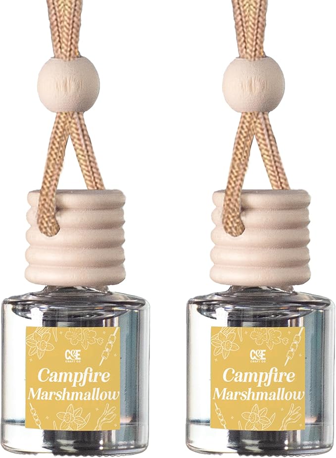 C&E Craft Co Hanging Car Air Freshener Diffuser 2 Pack, Long Lasting Fragrance by CECraftCompany