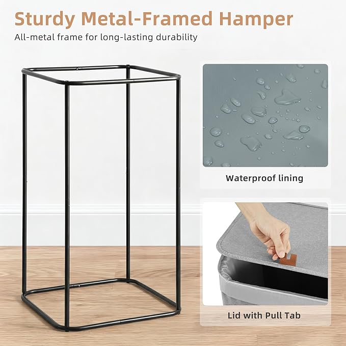 STORAGE MANIAC 2-in-1 Laundry Hamper - Image 3