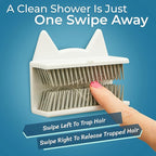 Shower Hair Catcher for Wall – Hair Collector for Shower & Tub, Shower Hair - Image 2