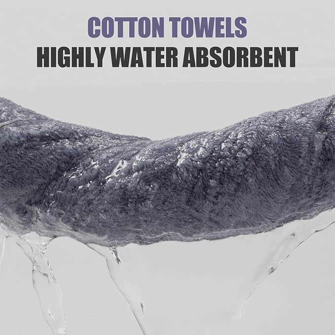 4 Pack Hand Towels, Microfiber Coral Velvet Highly Absorbent Towels - Image 4