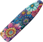 Iron Board Cover Standard Size, Floral Ironing Board Cover, Ironing Board Cover by Unknown
