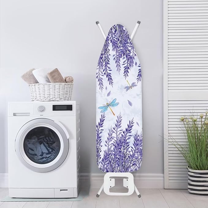 Sprowallow Dragonfly Lavender Ironing Board Cover Standard Size 15x54 inch Heat - Image 4