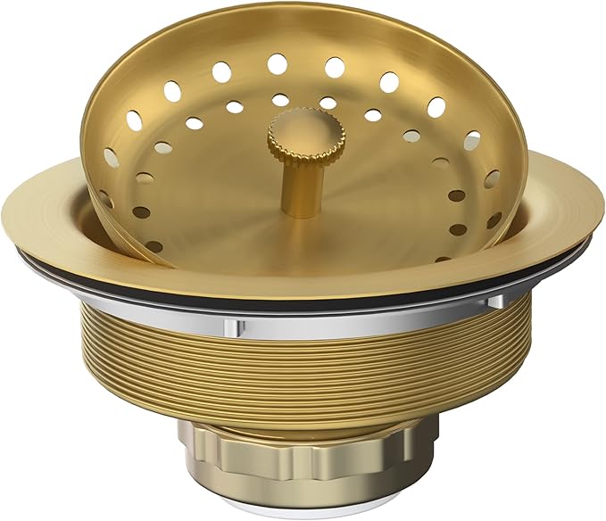 Kitchen Sink Drain Gold Sink Drain Strainer by Exakey