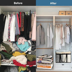 8Pack Clear Blanket Storage Bags, Vinyl Comforter Clothes Storage Closet - Image 4